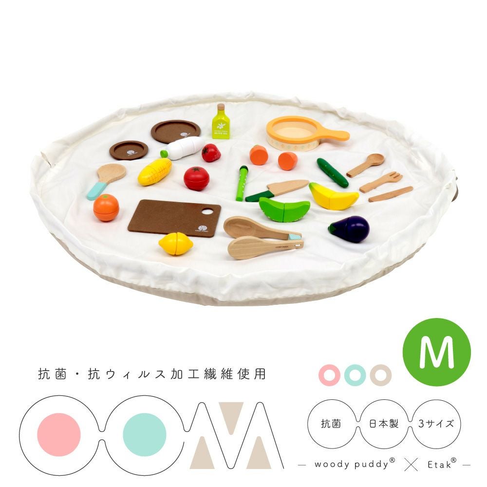おもちゃお片付けマットM 抗菌 抗ウイルス クレンゼ | ウッディプッディ