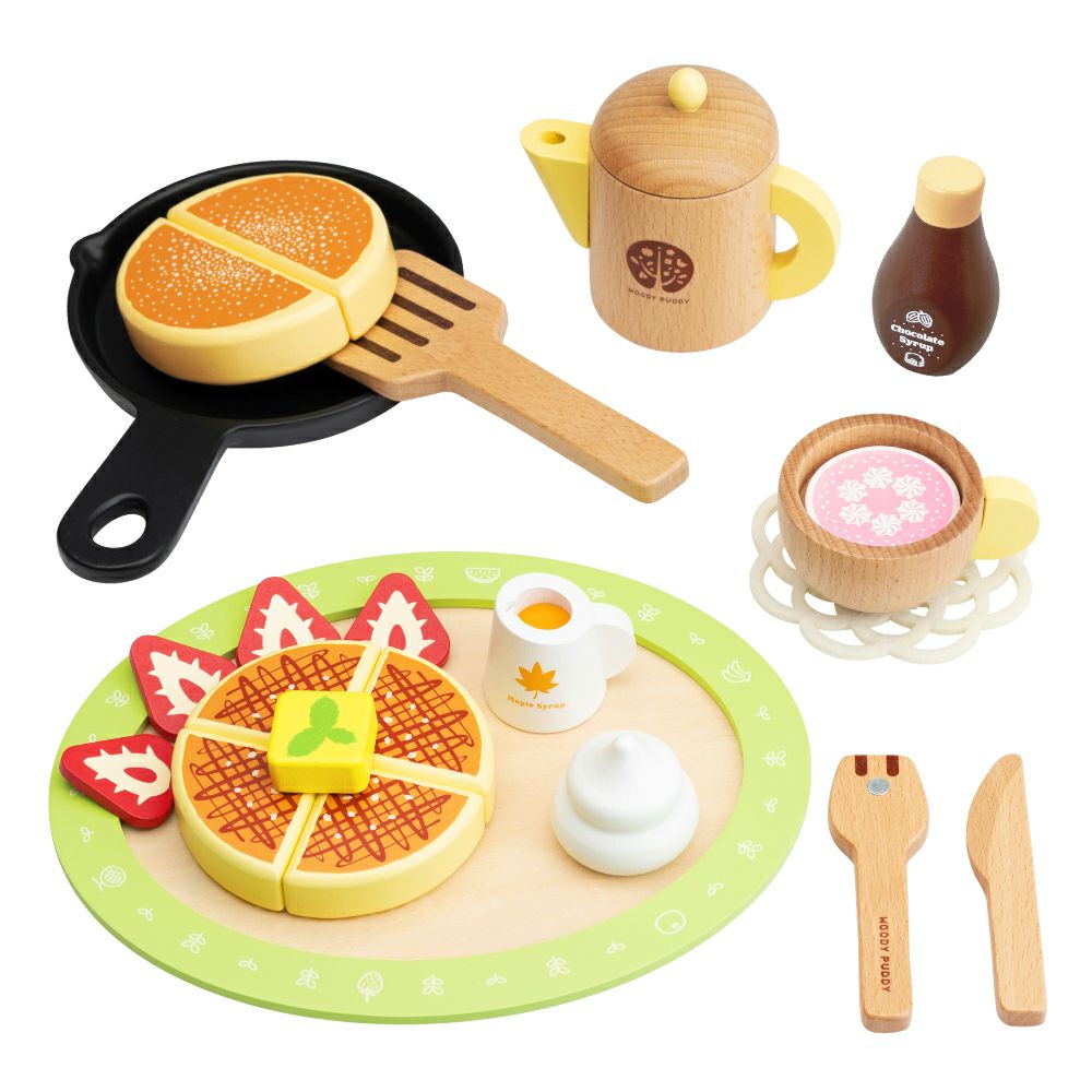 はじめてのおままごと パンケーキ&カフェセット | ウッディプッディ