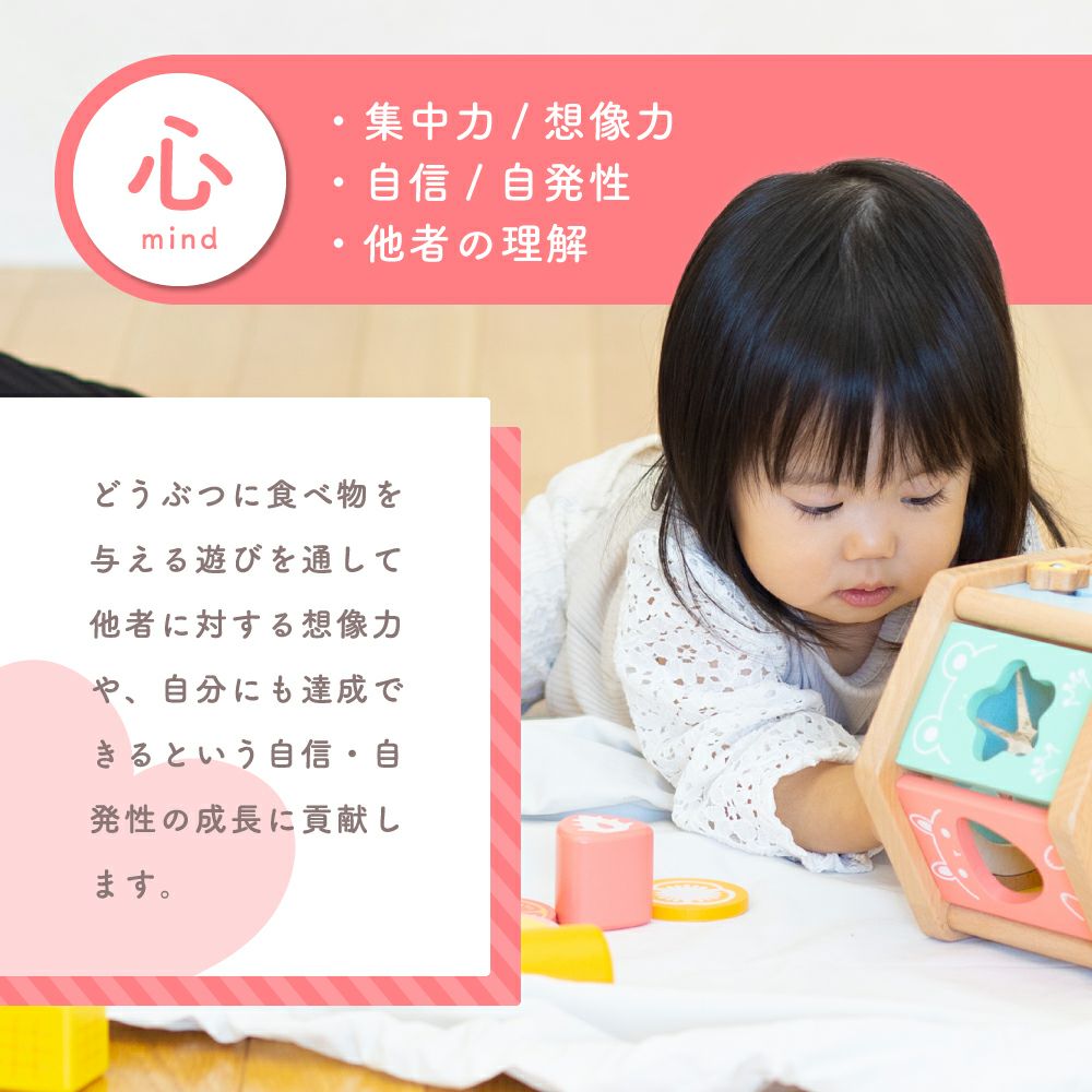 はじめてのつみき もぐもぐボックス | ウッディプッディ