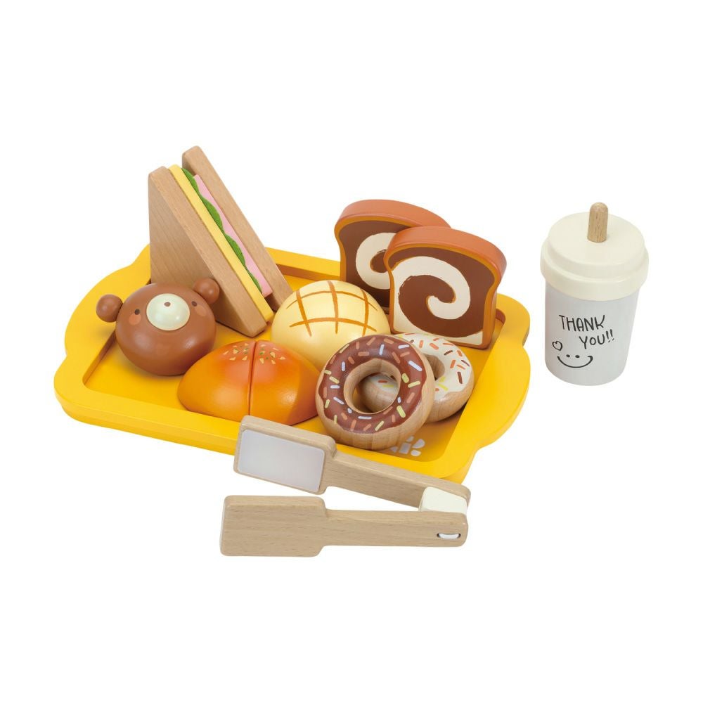 はじめてのおままごと ベーカリーセット | ウッディプッディ