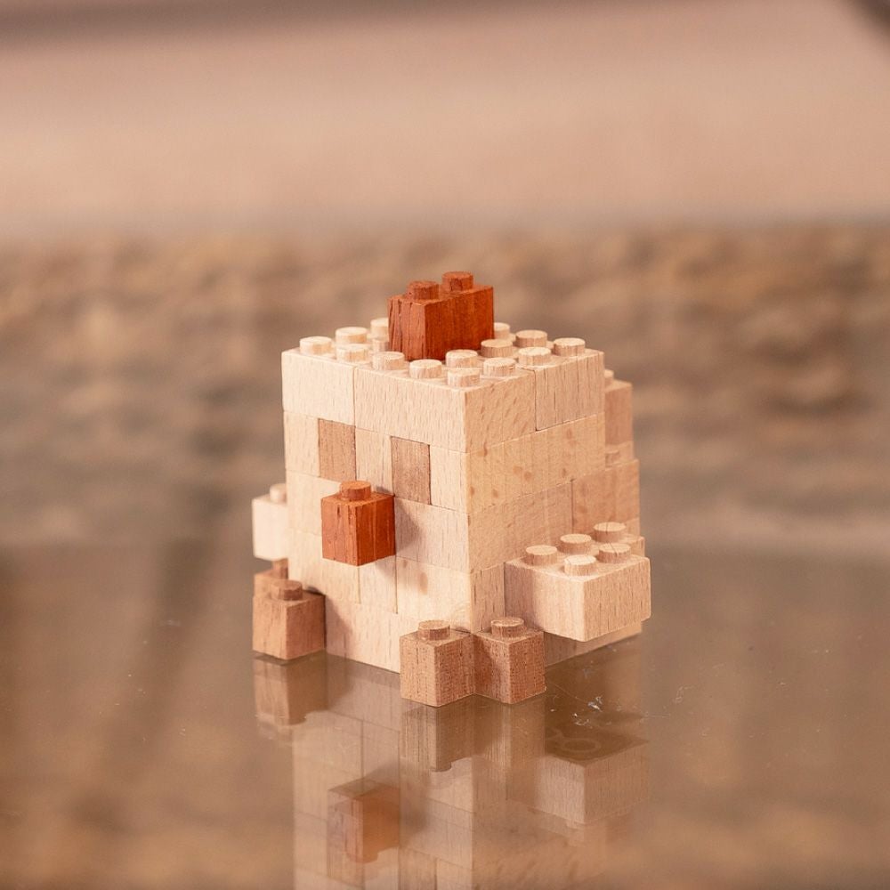 木製ブロック Timblo (ティンブロ) ニワトリ | ウッディプッディ