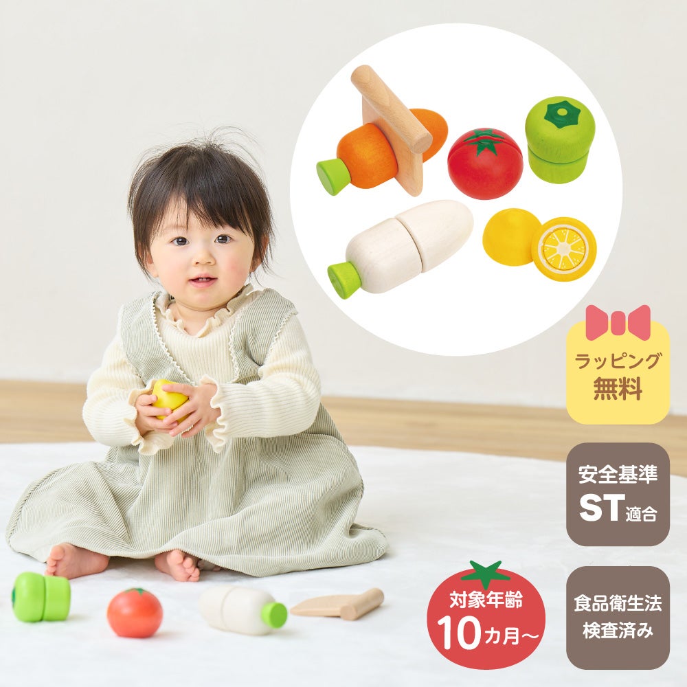 予約受付中/6月5日発売予定】 はじめてのおもちゃ ベビーサラダセット
